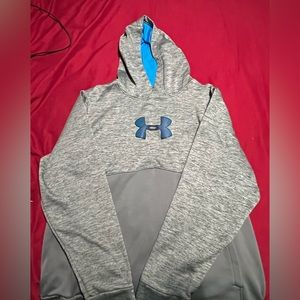 Men’s under Armour hoodie XL grey